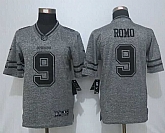 Nike Limited Dallas Cowboys #9 Romo Men's Stitched Gridiron Gray Jerseys,baseball caps,new era cap wholesale,wholesale hats